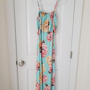 Summee floral maxi dress